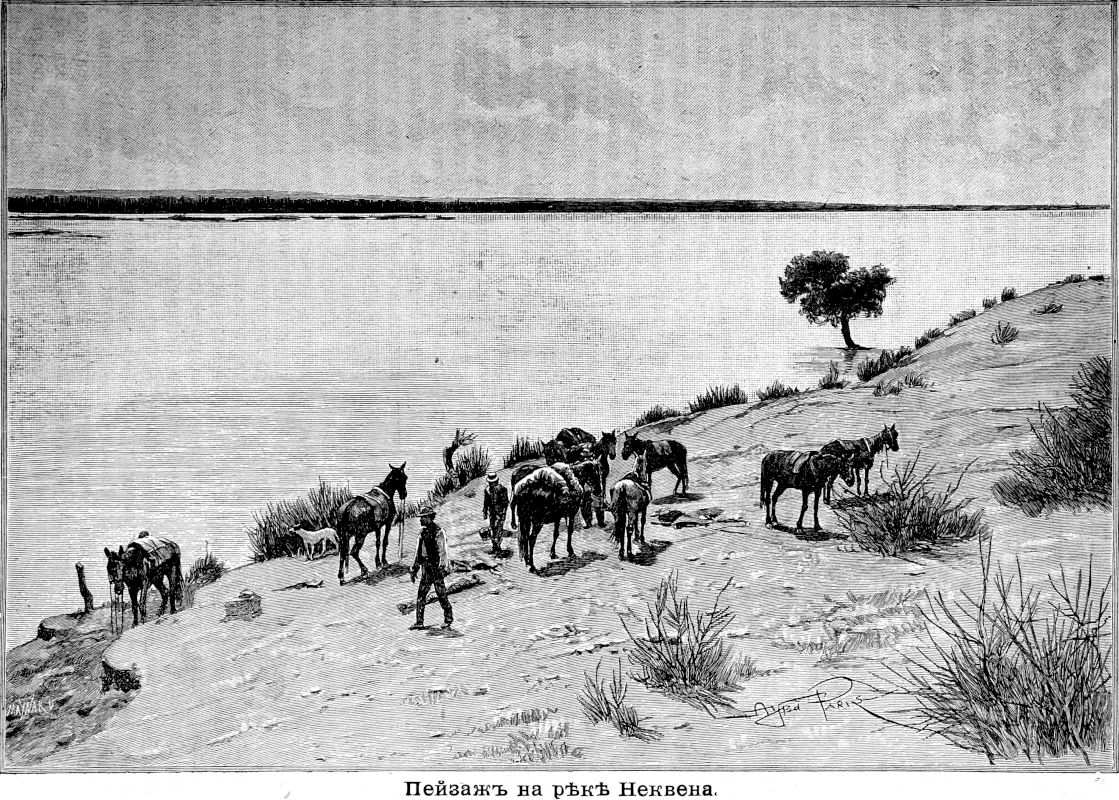 477 Пейзаж на реке Неквена